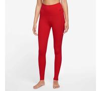 Nike W NK Dri-Fit Zenvy High-Rise Tight Damen (Rot L Größe)