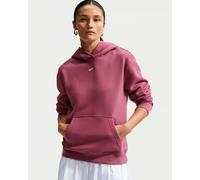 NIKE Studio Fleece Hoodie Damen 654 - pink smoke/sail S