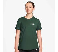 Nike Damen T-Shirt NSW Club SS Tee Fir/White L
