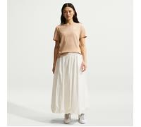 NIKE Damen Shirt W NSW CLUB SS TEE (DX7902) XS LINEN/WHITE