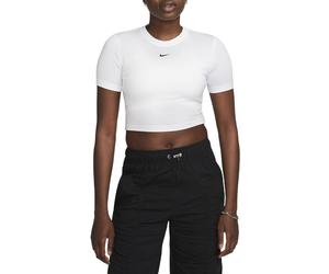 Nike W NSW ESSNTL SLM CRP T-Shirt XL weiß