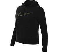 NIKE Damen Kapuzensweat W NSW PE CLB FLC SHINE OS PO BLACK L