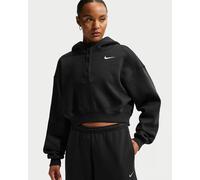 NIKE W NSW PHNX FLC OS CRP HNLY HDY Damen | BLACK/SAIL | M
