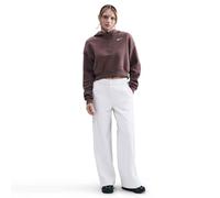 Nike Phoenix verkürzter Oversize-Henley-Hoodie aus Fleece (Damen) - Lila L (EU 44-46) IF0258-502