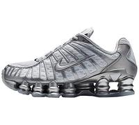Nike W Shox Tl, Damen Leichtathletikschuhe, Mehrfarbig (Pure Platinum/Chrome 3), 36.5 EU