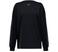 Nike W SPORTSWEAR ESSENTIAL OS LS TEE Langarmshirt für Damen, schwarz, größe XS