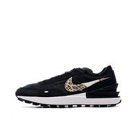 Nike W Waffle One SE, Sneaker Donna, Schwarz/Mehrfarbig/Schwarz, 36 EU