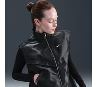Nike Windrunner Weste mit Glanz (Damen) - Schwarz M (EU 40-42) HV2472-010
