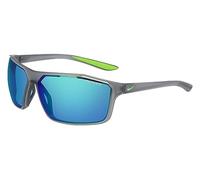 Nike Windstorm M CW4672 Sport Sonnenbrille Running Training Outdoor Sunglasses, Matte Dark Grey/Grey/Green, One Size