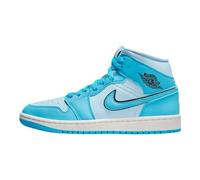 NIKE WMNS Air Jordan 1 Mid Basketballschuh für Damen, Ice Blue Dk Powder Blue Black, 36 EU