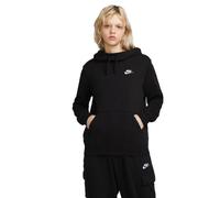 Nike Wmns Club Fleece Funnel-Neck Hoodie schwarz