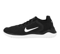 Nike WMNS NIKE FREE RN 2018, Damen Laufschuhe, Schwarz (Black/White 001), 38.5 EU (5 UK)