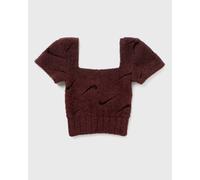 Nike WMNS PHNX BCL SS CROP TOP women Tops & Tanks red in Größe:S