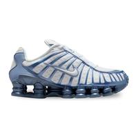 NIKE Wmns Shox TL Sneaker für Damen, Weiß/Blau - AR3566-106, weiß blau, 37.5 EU