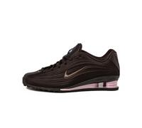 Nike Shox Z W "Velvet Brown" - Size: 40.5 Velvet Brown / Light Chocolate - Black - Pink Foam - Metallic Silver