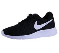 Nike Wmns Tanjun, Damen Laufschuhe, Schwarz (Black / White 011), 38.5 EU