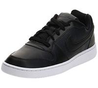 Nike Wmnsebernon Low, Damen Sneakers, Schwarz (Black/Black/White 001), 39 EU