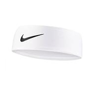 Nike Woman Fury Headband 3.0 Stirnband aus Polyester und Elasthan in der Farbe White-Black, N.100.2145.101.OS