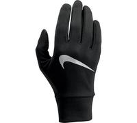 Nike Womens/Ladies Tech Lightweight Laufhandschuhe (Schwarz/Silber) L