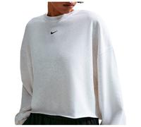 Nike - Women's NSW Chill FT Crew - Pullover, Gr. S, grau (BirchHeather/Black)
