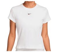 Nike Sportswear Geripptes Kurzarm-T-Shirt mit enger Passform (Damen) - Weiß M (EU 40-42) HV4994-100