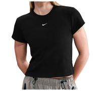 Nike - Women's Sportswear Tight Ribbed S/S T-Shirt - Funktionsshirt, Gr. S, schwarz (Black)