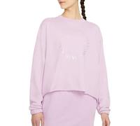 Nike Womens W NSW ICN Clash Crew Ft, iced Lilac/Light Violet, DC5497-576, Gr. M