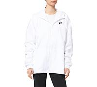 Nike Women's W NSW RPL WR ESSNTL WVN JKT Jacket, White/Black, XS