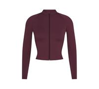 Nike x SKIMS Women's Matte Mock Neck Full Zip Jacket Currant XL