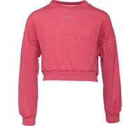Nike YOGA DF FLC PO Sweatshirt für Mädchen, rosa, größe L