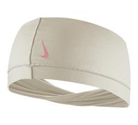 NIKE Yoga Headband Wide Twist Damen 115 - lt orewood brn/pinksicle
