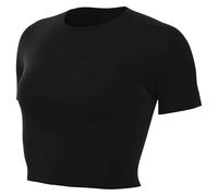 Nike Zenvy Dri-Fit Kurzarm-Oberteil Für Damen, Tattoo/White, IB8964-502, L