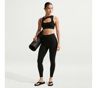NIKE Zenvy High-Waist 7/8-Leggings Damen 010 - black/cool grey L