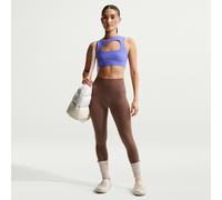 NIKE Zenvy High-Waist Leggings Damen 502 - tattoo/white L