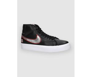 Nike Zoom Blazer Mid Pro Gt Skateschuhe black / mtlc sil / un red / wht Herren Gr. 9.5