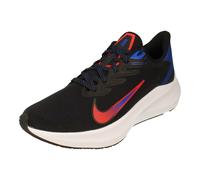 Nike Zoom Winflo 7 Herren Schwarz Turnschuhe EU 44.5 / UK 10