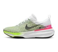 Nike ZoomX Invincible Run Flyknit 3 Herren-Sneaker, Weiß/Volt/Hyper Pink/Schwarz, 45.5 EU