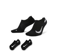 NikeDamen/Herren/UnisexMultiplier No-Show (2 Paar) XLschwarz XL schwarz