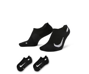 NikeDamen/Herren/UnisexMultiplier No-Show (2 Paar) XLschwarz XL schwarz