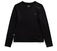 NIKIN - Women's TreeShirt Longsleeve Wool Slim - Merinoshirt, Gr. S, schwarz (Black)