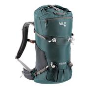 NILS CAMP Trekkingrucksack Kjolen 40L in Grün - Outdoor Rucksack mit Belüftung & Regenhülle