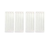 Niltracy 16 Stück Anti-Scheuer-Streifen, Gel, transparent mit Gewinde und flachen Stilen, ideal für den täglichen Gebrauch und Sport, 16 Stück Anti-Scheuer-Streifen, Gel, transparent