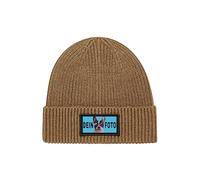 NIMAMA Personalisierte Mütze Beanie mit Foto Bedrucken Lassen - Herren & Damen Wintermütze Strickmütze als Geschenk selbst gestalten - Werbegeschenke mit eigenem Logo für Firmen & Vereine - Braun