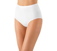 Nina von C. Feinripp Bio Damen-Taillenslip weiss 46