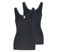 Nina von C. - Cosy - Unterhemd/Top - 2er Pack (42 Schwarz)