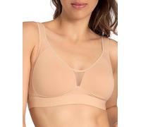 Soft-BH NINA VON C. "Wellness BH Cotton Shape", Damen, Gr. 85, Cup D, beige (caramel), Obermaterial: 82% Baumwolle CO. 18% Elasthan EL., BHs Soft-BH (96000062-85) caramel