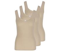 Nina von C - Daily - Achselhemd ohne Arm - Tanktop - 3er Spar-Pack (50 Nude)