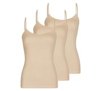 Nina von C. - Daily - Spaghetti Top - 3er Pack (40 Nude)