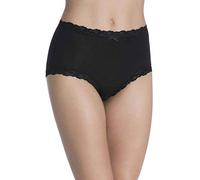 Nina von C Damen-Taillenslip Modal 3er-Pack schwarz Größe 42