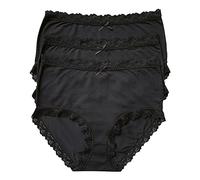 Nina von C. Damen-Taillenslip 3er-Pack Modal Schwarz Größe 50